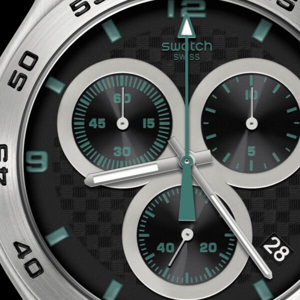 Swatch YVS525 CARBONIC GREEN Kol Saati