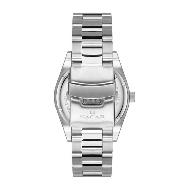 Nacar NC31-299227-ACM Erkek Kol Saati Safir Cam