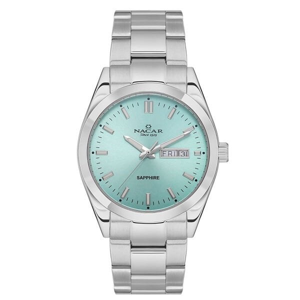 Nacar NC31-299227-ALBM Erkek Kol Saati Safir Cam