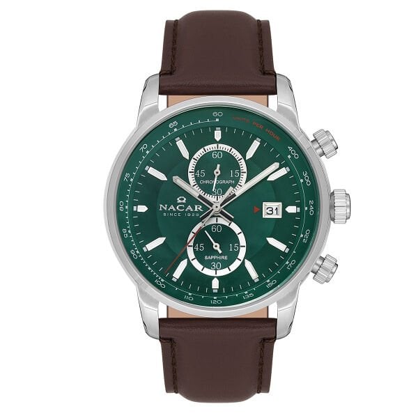 Nacar NC33-298221-ANL2 Erkek Kol Saati Safir Cam