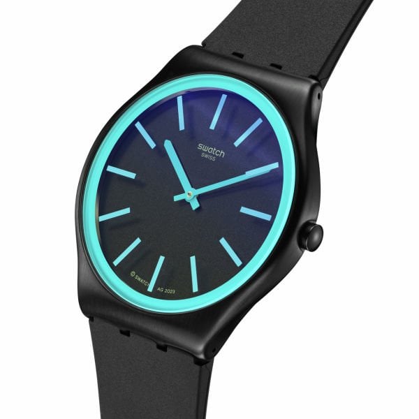 Swatch SS07B111 Obsidian Shimmer Kol Saati