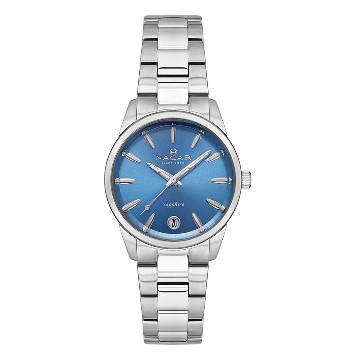 Nacar NC34-39B639-ALM Kadın Kol Saati Safir Cam