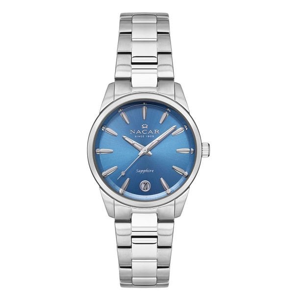 Nacar NC34-39B639-ALM Kadın Kol Saati Safir Cam