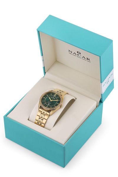 Nacar NC34-39B677-DNMS Safir Kadın Kol Saati