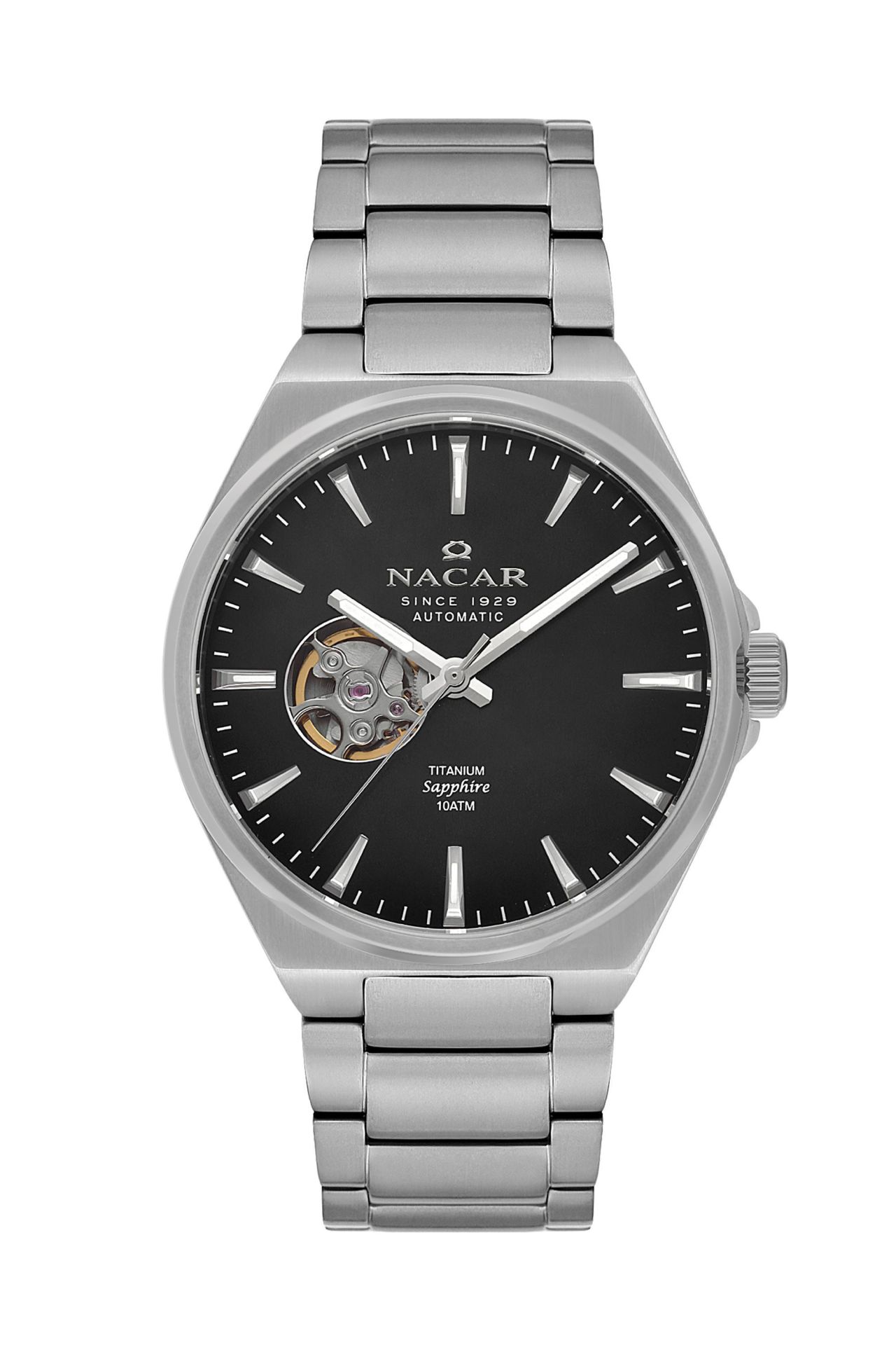 Nacar NC33-258378-ABM Otomatik Safir Erkek Kol Saati