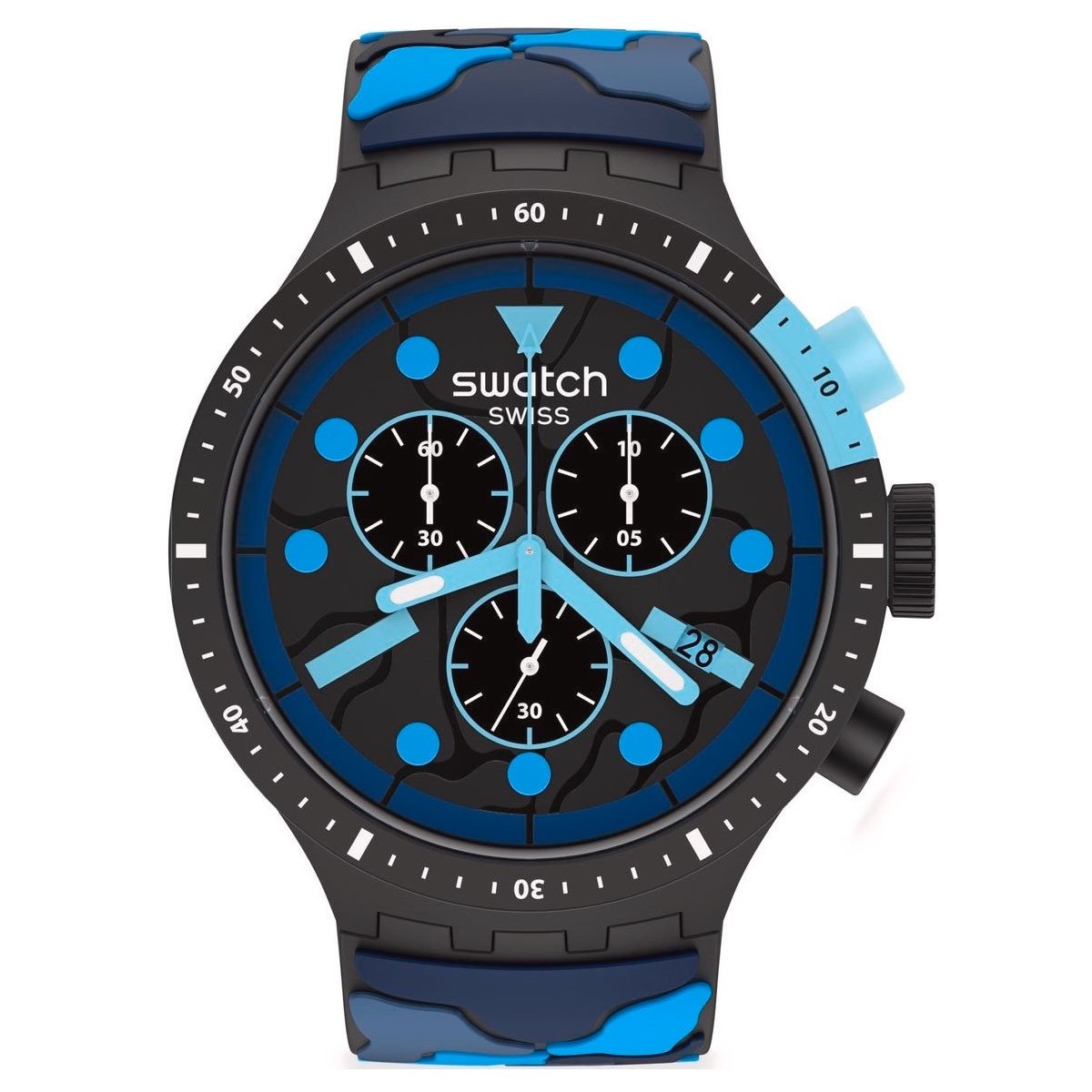 Swatch SB02B408 ESCAPEOCEAN Erkek Kol Saati