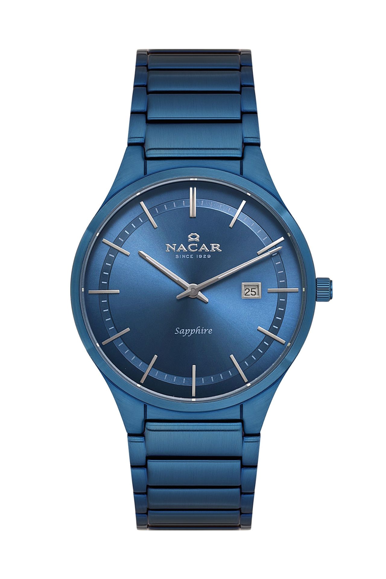 Nacar NC17-2960018-LLM Safir Erkek Kol Saati