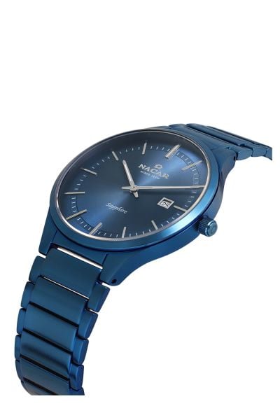 Nacar NC17-2960018-LLM Safir Erkek Kol Saati