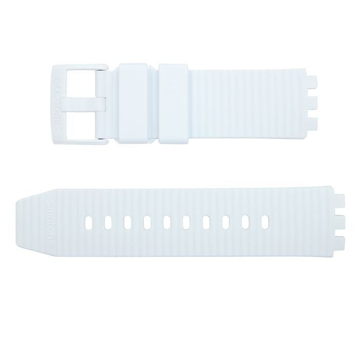 Swatch ASB06W100 Beyaz Silikon Kordon