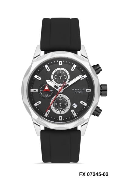 Frank Alex FX 07245-02 Silikon Erkek Kol Saati