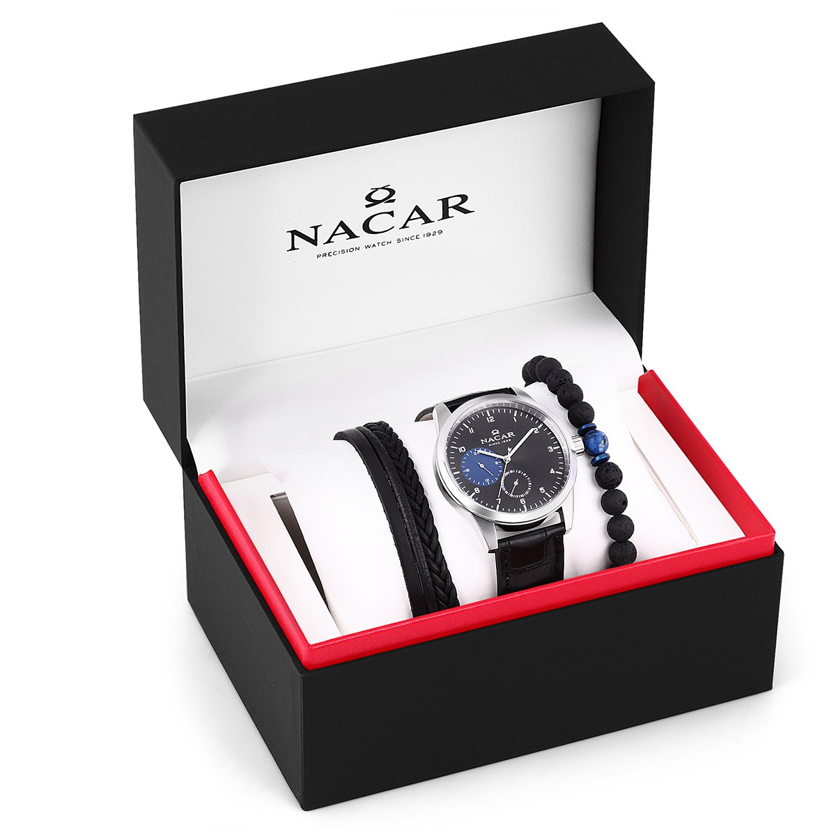 Nacar NC31-298986-ABLL1-SET- Erkek Kol Saati