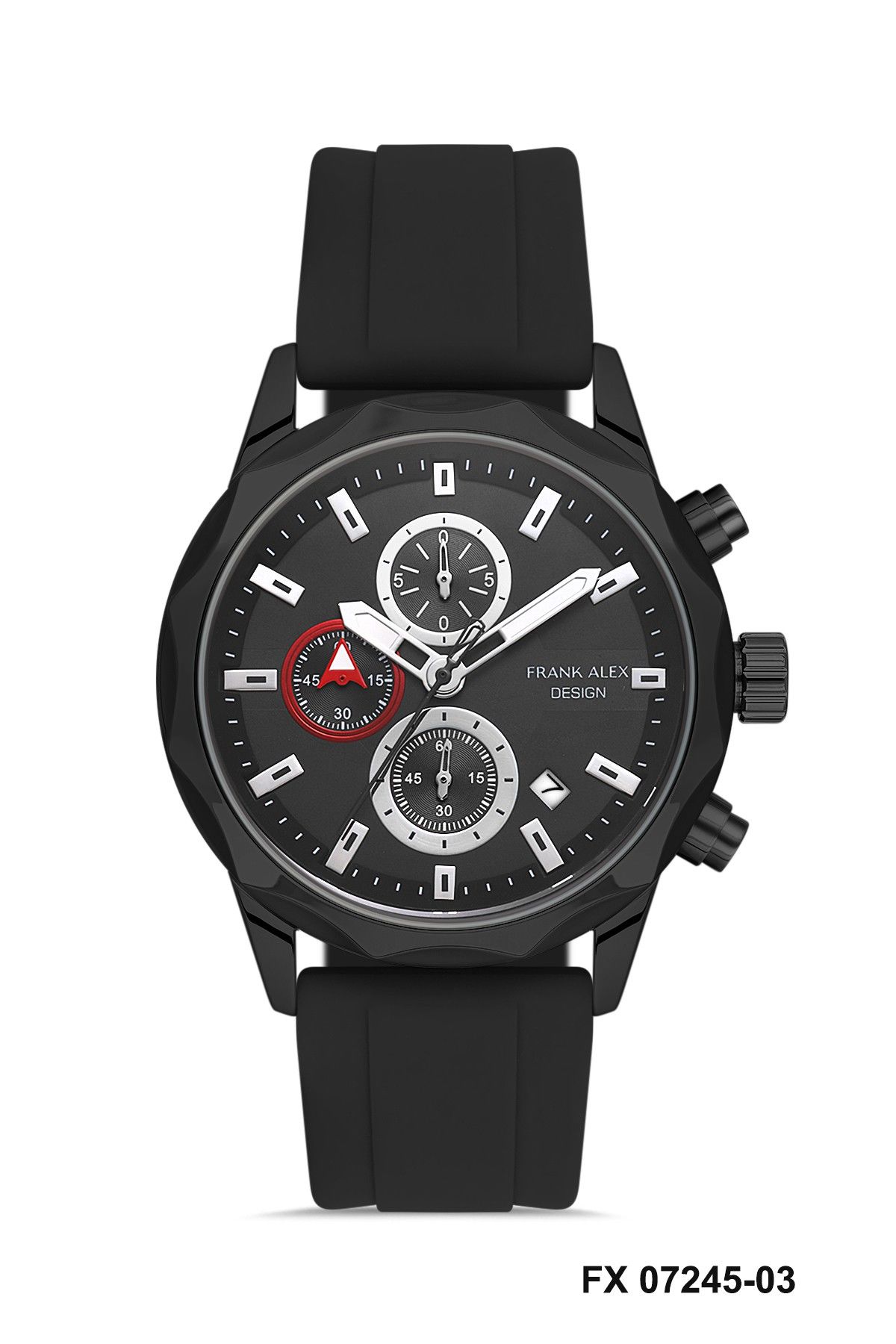 Frank Alex FX 07245-03 Silikon Erkek Kol Saati