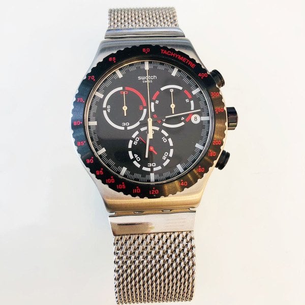 Swatch YVS407 Hasır Erkek Kol Saati