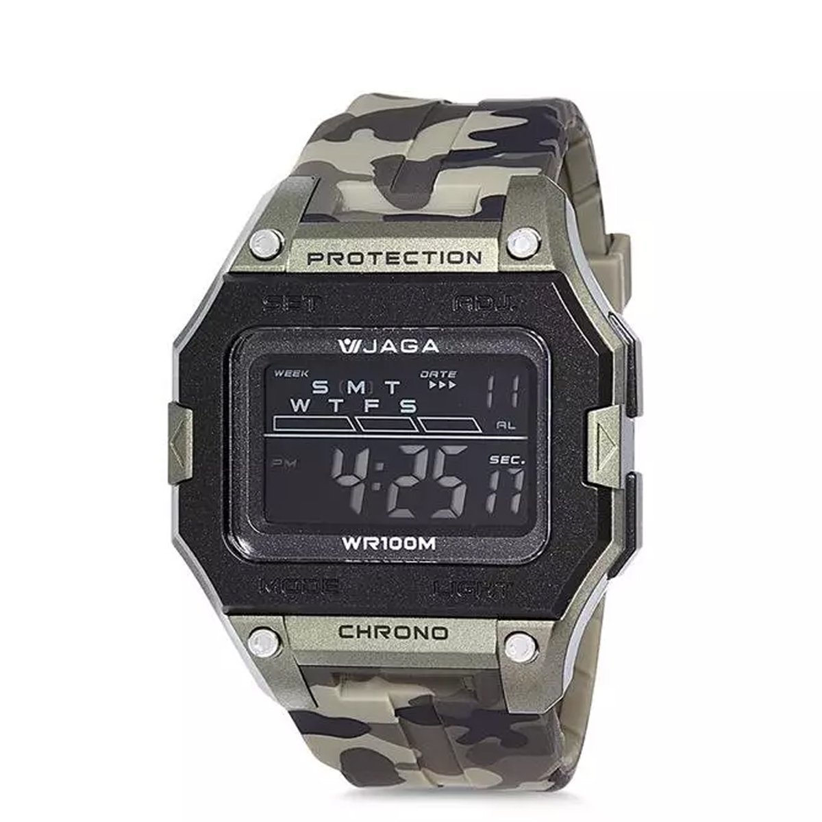 Jaga  M1216-OFFA-LB 640051 Dijital Erkek Kol Saati